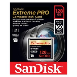 کارت حافظه SanDisk CF 128GB 160MBs (1067x)